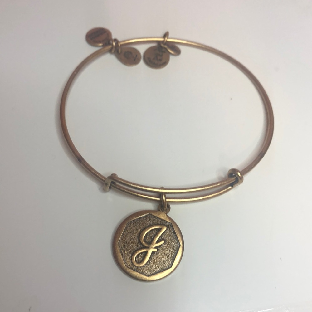 Alex and Ani initial bracelet (J)